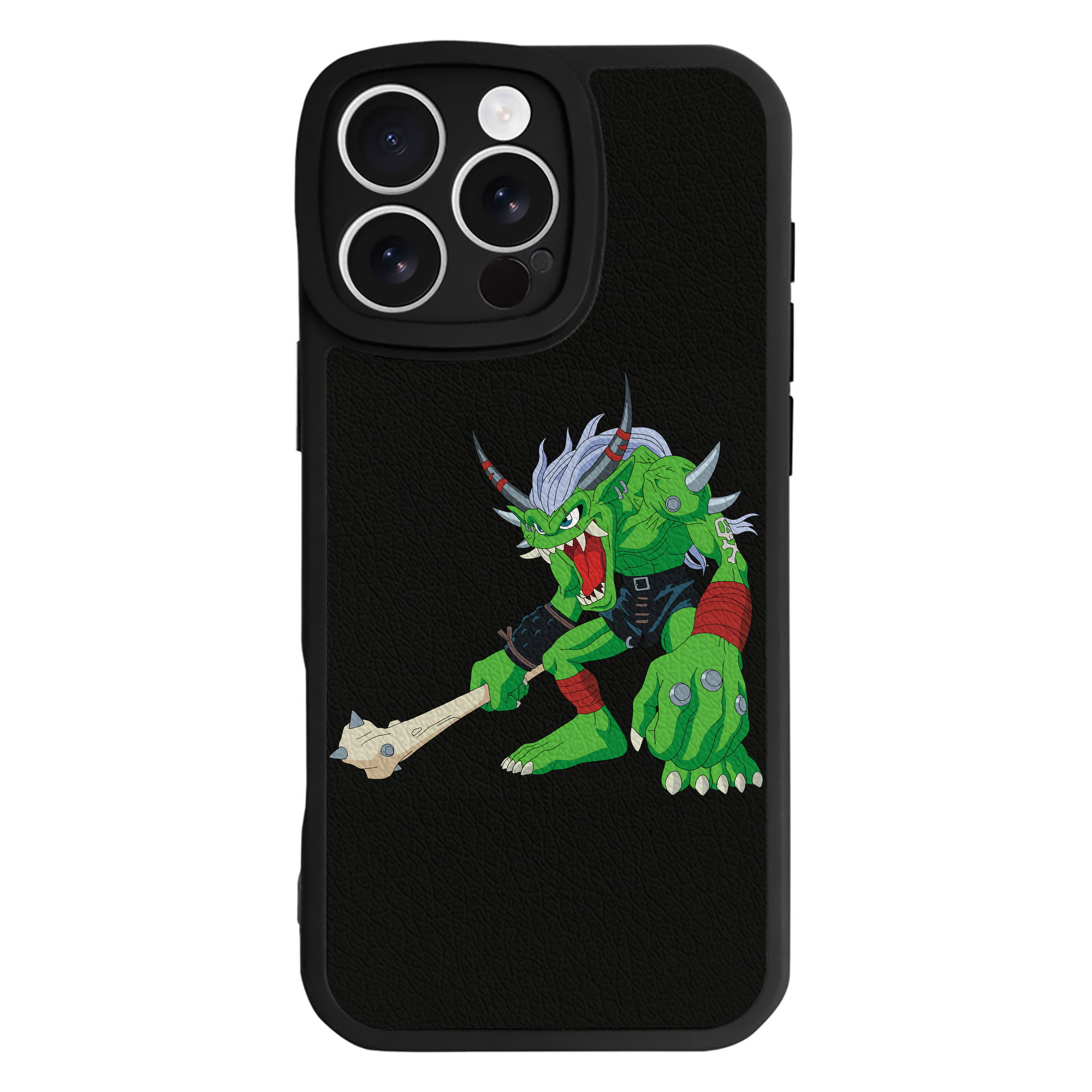 （画像用） Digimon デジタルモンスター/デジモン 【iPhone 16シリーズ対応】シリコンスマホケース（レザー調） 材質：シリコン